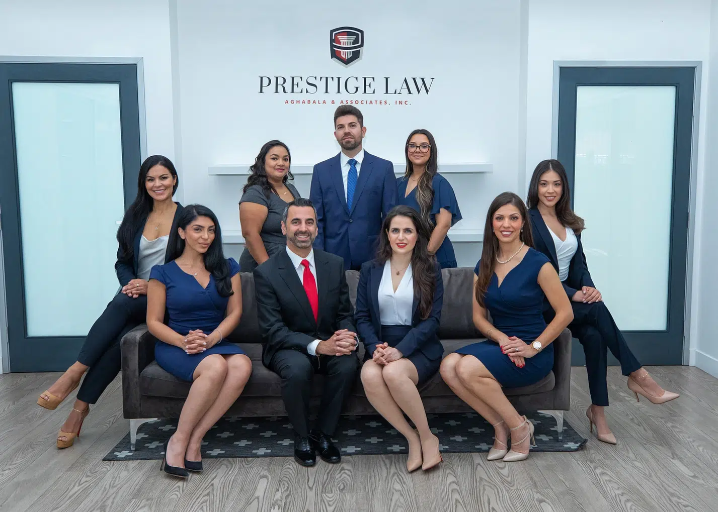 Prestige Law Personal Injury & Car Accident Lawyers Team Photo
