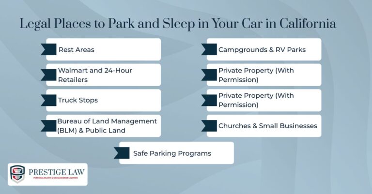 Is It Illegal to Sleep in Your Car in California? Rules & Risks