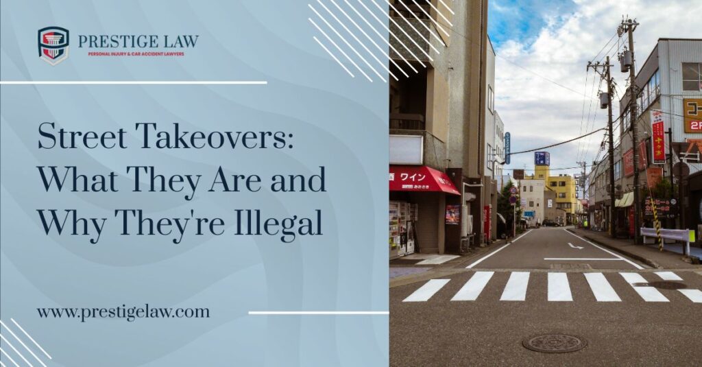 Why Street Takeovers Are Illegal and How They're Being Stopped