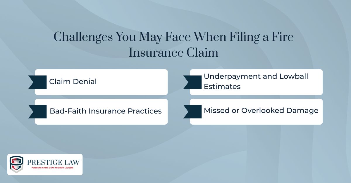 Challenges You May Face When Filing a Fire Insurance Claim