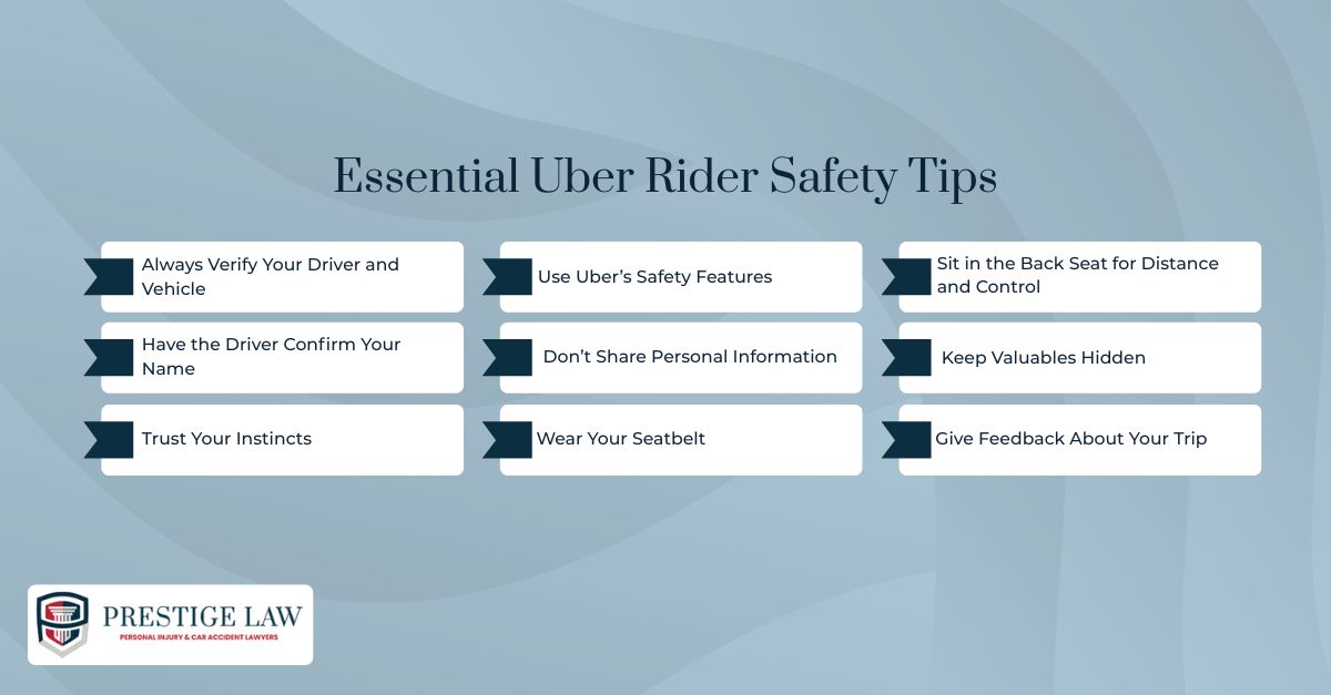 Essential Uber Rider Safety Tips