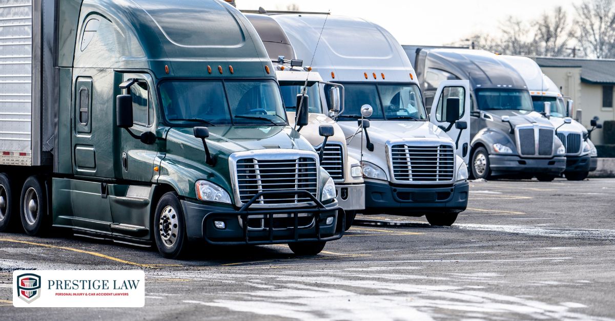 How Truck Weight Impacts Safety and Liability? Semi-truck on a field being scaled