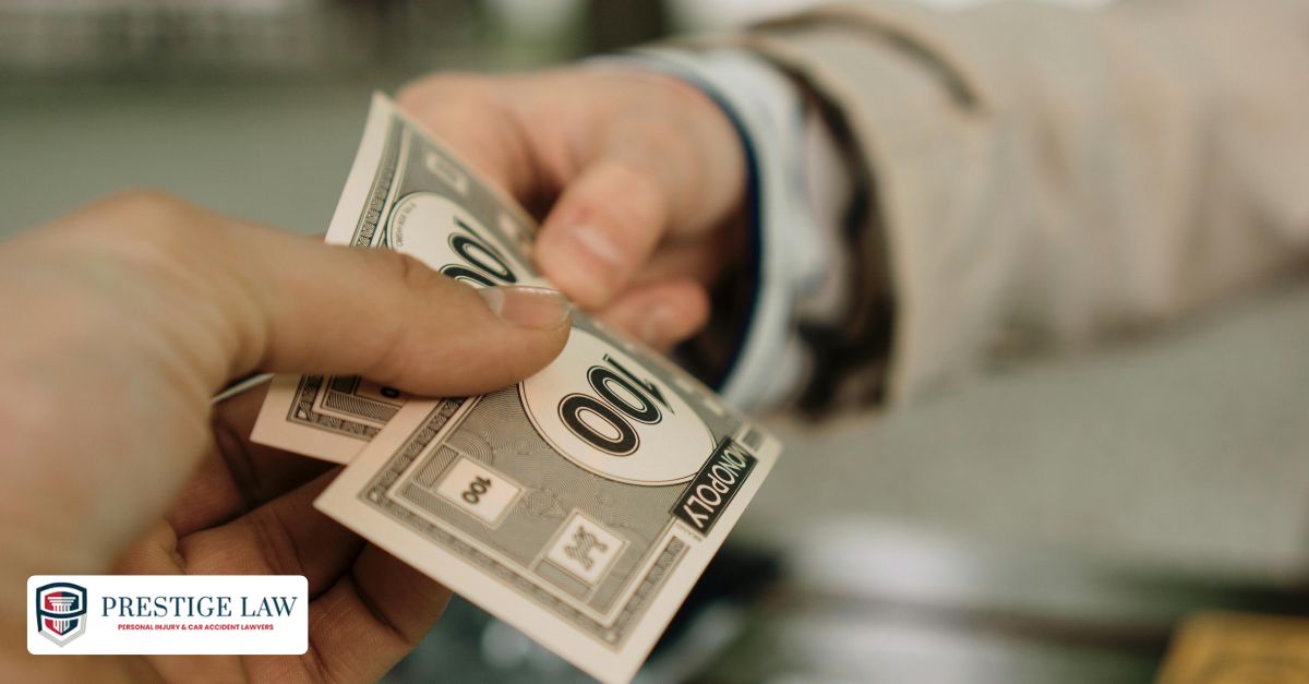 Out-of-Pocket Car Crash Payment: What You Risk in CA Two drivers exchanging cash beside damaged cars