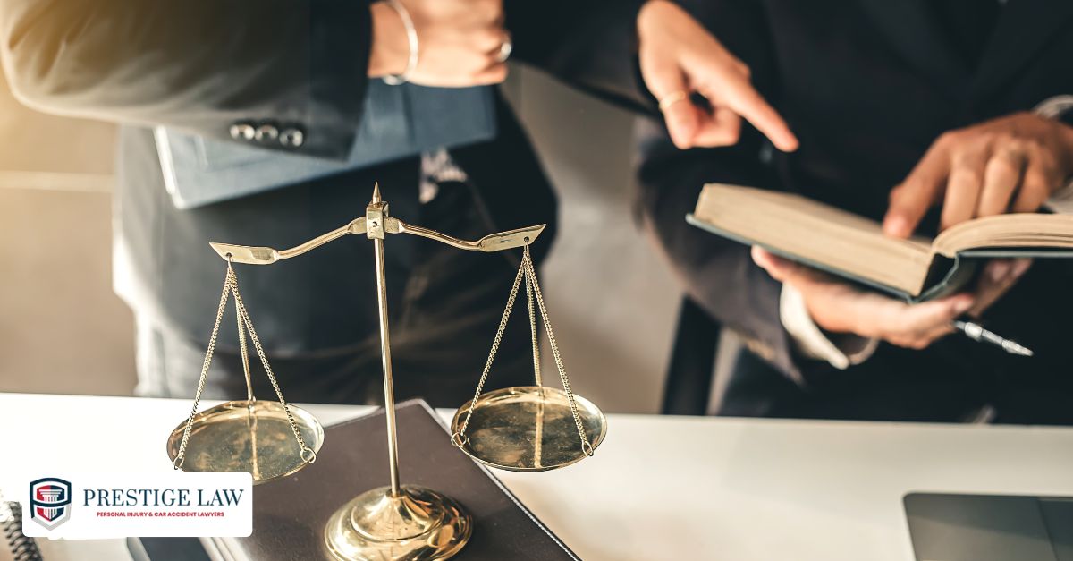 Family member consulting with a lawyer