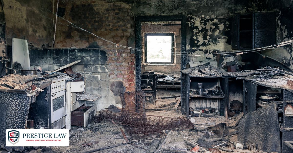a fire damage claim