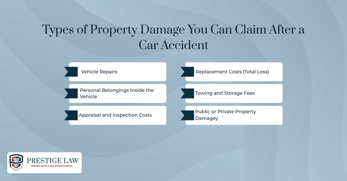 Types of Property Damage You Can Claim After a Car Accident